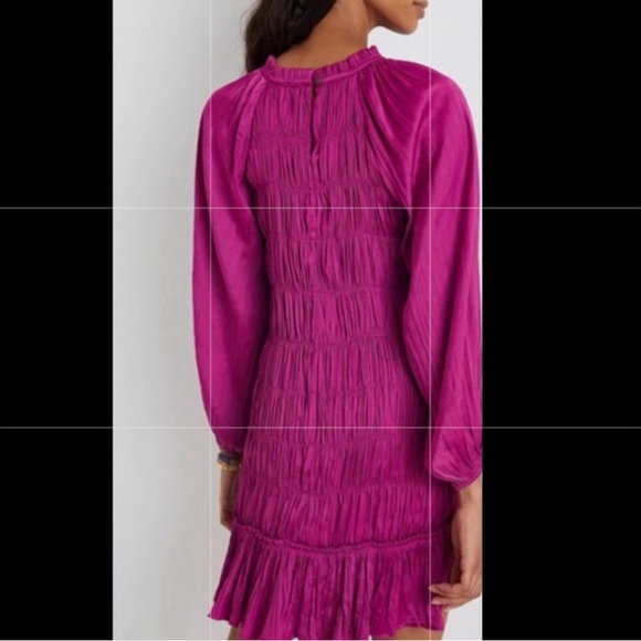 Maeve by Anthropologie purple dress sz MP - Picture 2 of 10